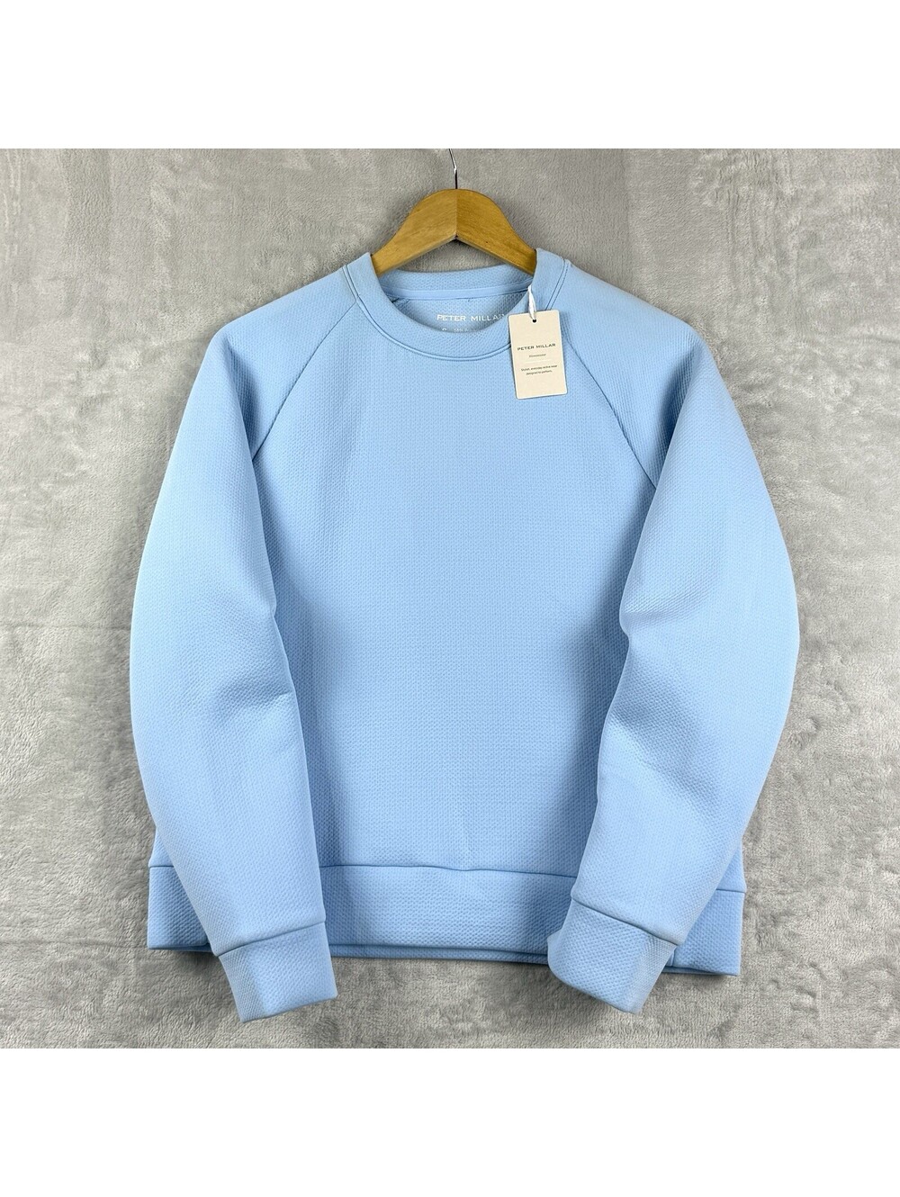 Peter Millar Lumi-Knit Performance Crewneck Women Small Crown Golf Sproty NWT